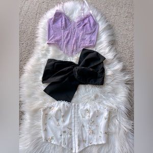 Bundle of 3 Crop Tops